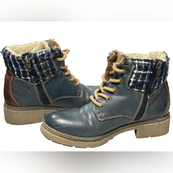 Spring Step Boots Size US 6 EU 36 Marylee Blue‎ Hiking Outdoors Water Resistant - Picture 2 of 6